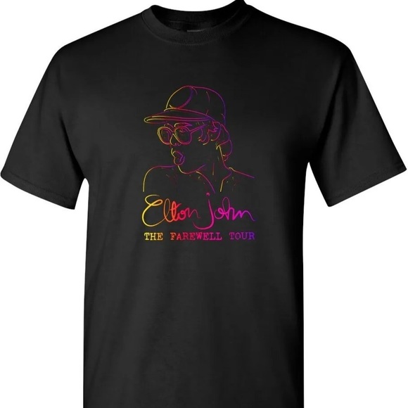 Elton John Farewell Tour Tee - Picture 1 of 4